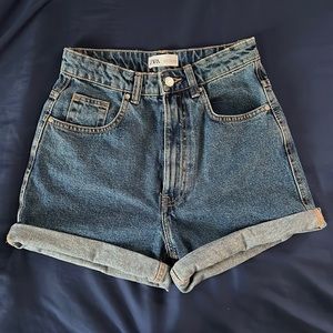 Zara denim shorts
